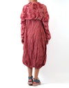 Mieko Mintz Linen Cloud Tie-Dye Puff Shrug
