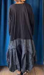 Bodil Black Knit Top