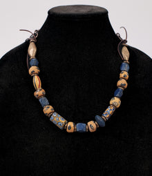  Debe Dohrer Ancient Venetian Trade Bead and Lapis Necklace