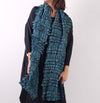 Krista Larson Ingalls Scarf in Spruce Cotton Voile