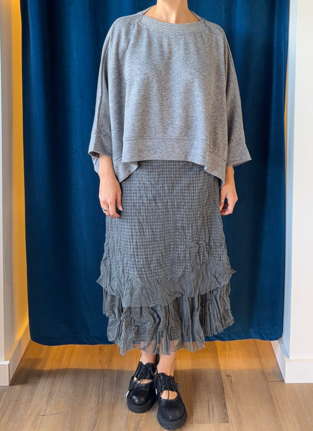 Gershon Bram Oversized Sweater in Grey