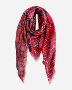 Alembika Wool Scarf in Paisley