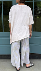 Krista Larson Protea Tee in Alabaster