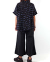 Cutloose Wide Leg Crop Pant in Black