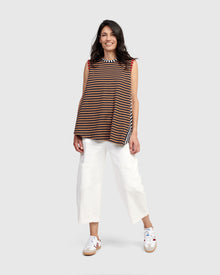  Alembika Crop White Denim Pants
