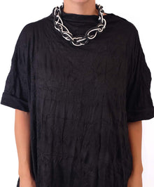  Frank Ideas Chaotic Necklace in Black/White