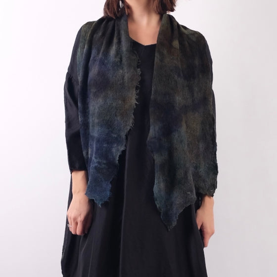 Robin Kaplan Hand Dyed Lace Wool Scarf (Multiple Colors)