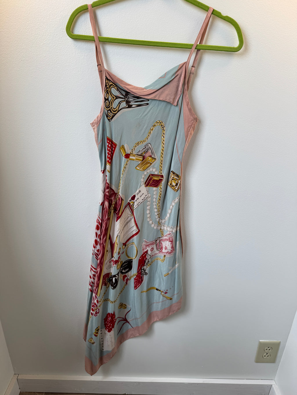 T2T Robin Kaplan Moschino Silk Scarf Dress (Fits like XS/S)