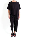 Loyko "Asymmetry" Tee Shirt in Black