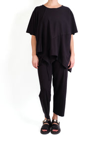  Loyko "Asymmetry" Tee Shirt in Black