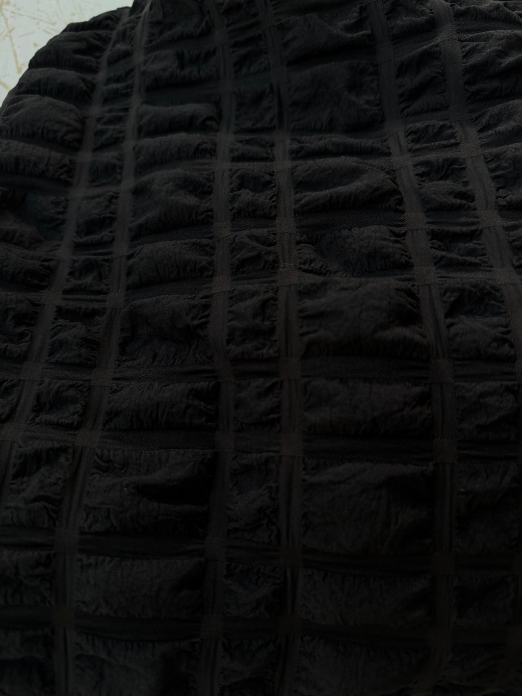 Dress To Kill Black Pucker L/S 2 Pocket Criss Cross Cowl Pullover