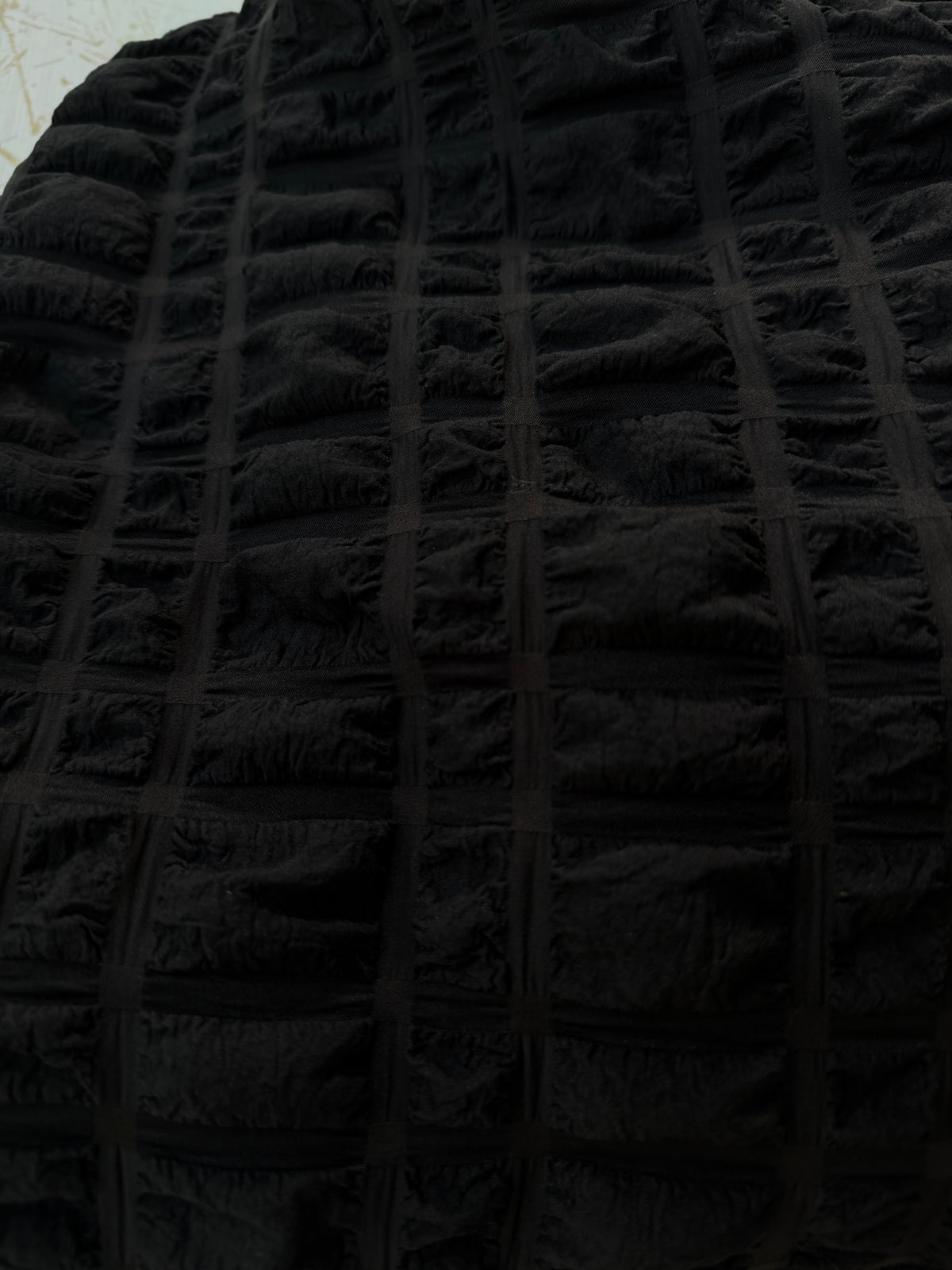 Dress To Kill Black Pucker L/S 2 Pocket Criss Cross Cowl Pullover