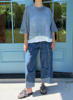 Cynthia Ashby Flip Jean in Classic