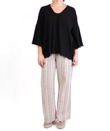  Cutloose Wide Leg Long Pant in Pearly