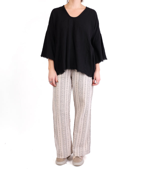 Cutloose Wide Leg Long Pant in Pearly