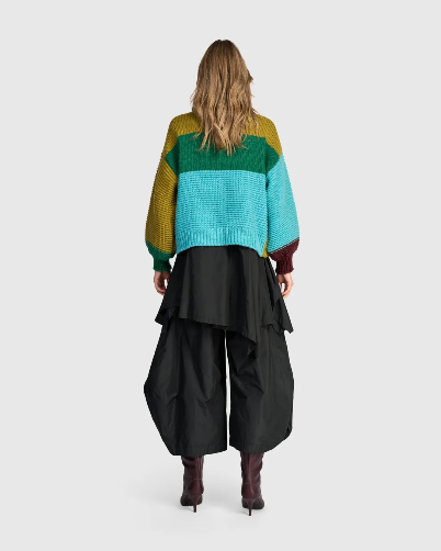 Alembika Knit Sweater in Wine