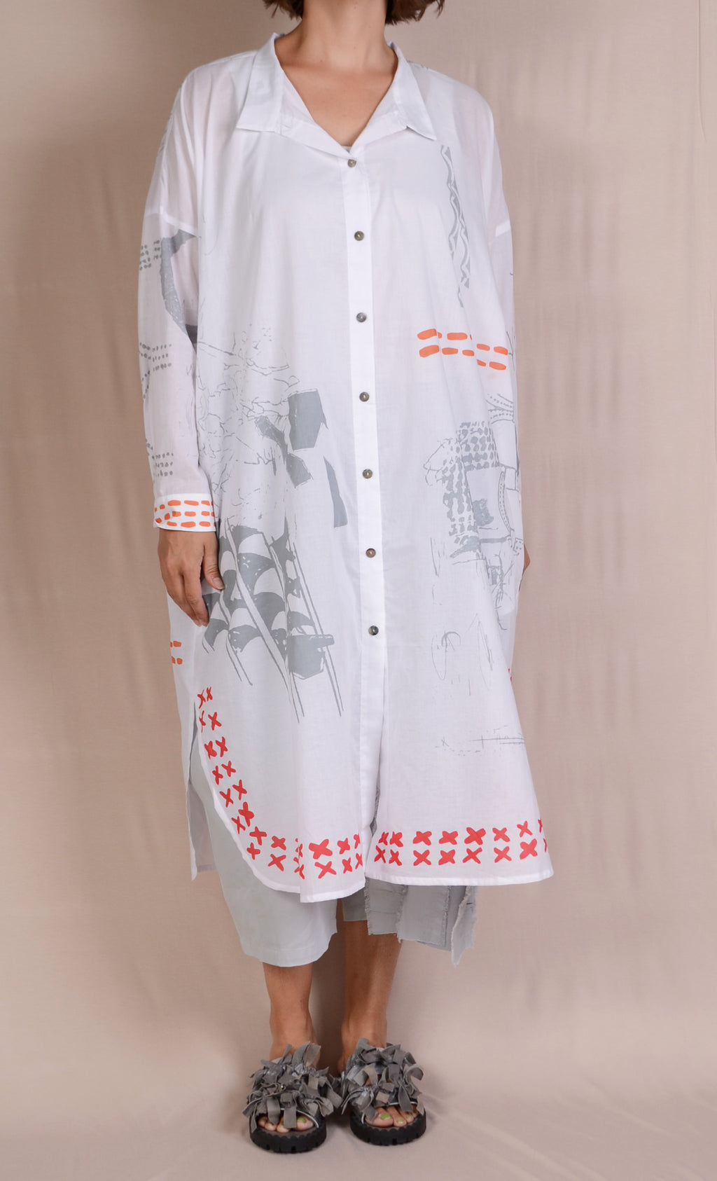 Moyuru Lightweight Cotton Duster