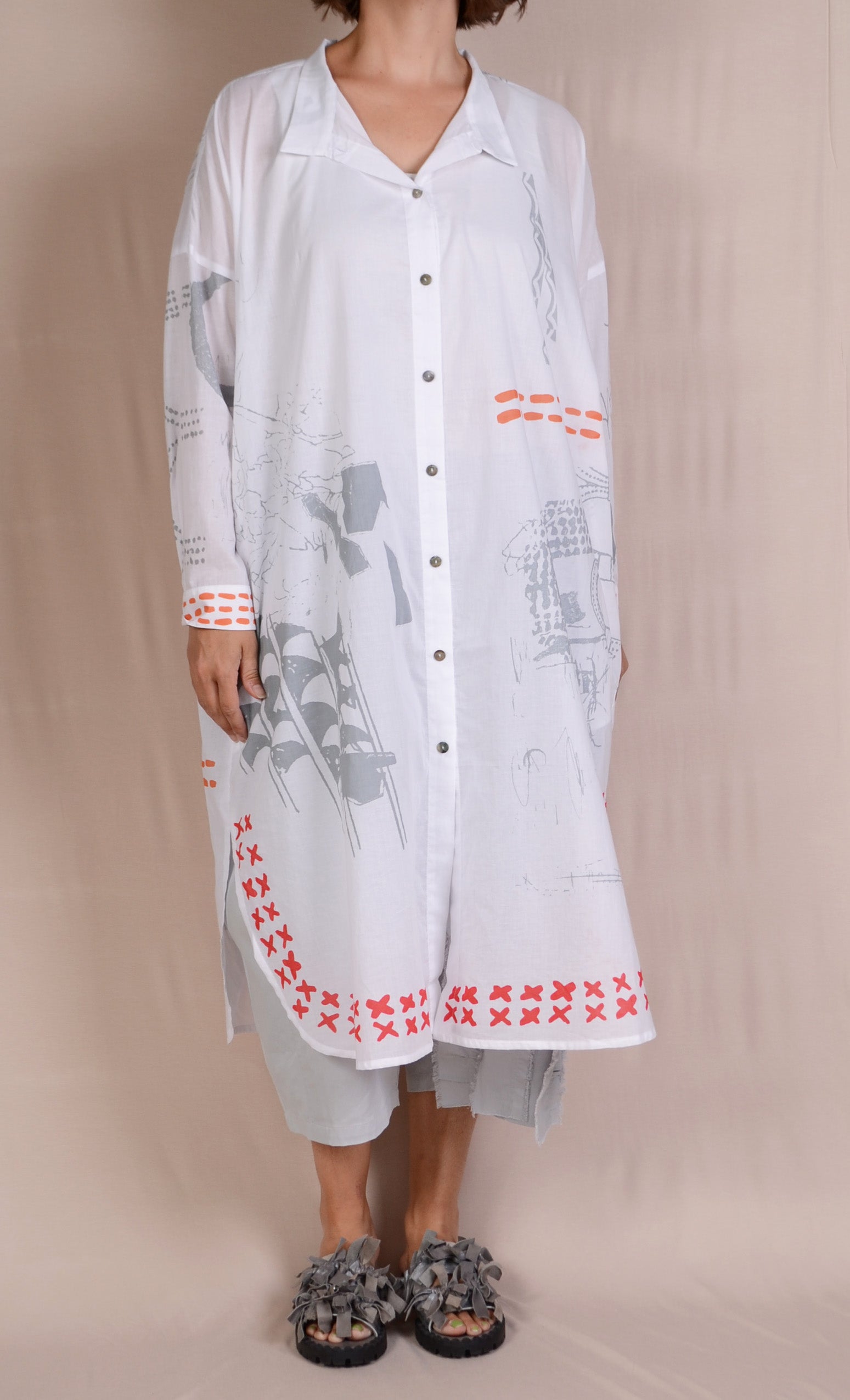 Moyuru Lightweight Cotton Duster