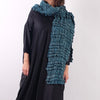 Krista Larson Ingalls Scarf in Spruce Cotton Voile