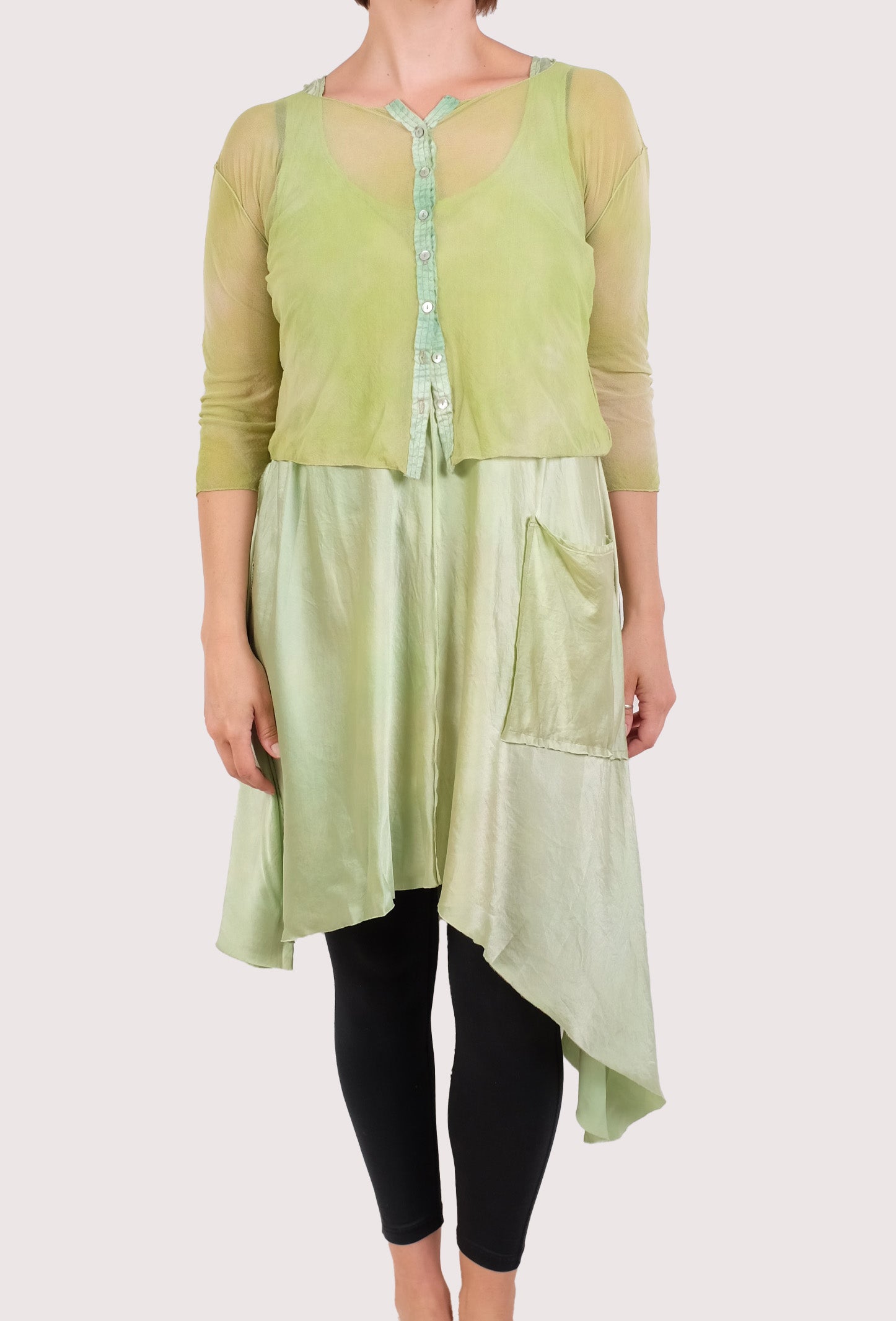 Robin Kaplan Crop Mesh Cardigan (Many Colors)