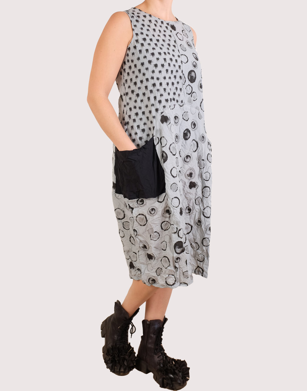 Chalet Heaven Dress in Moon