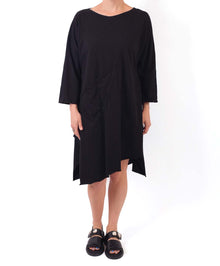  Cynthia Ashby Neri Dress in Black