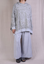 Krista Larson Bode Sweatshirt in Dove Bird