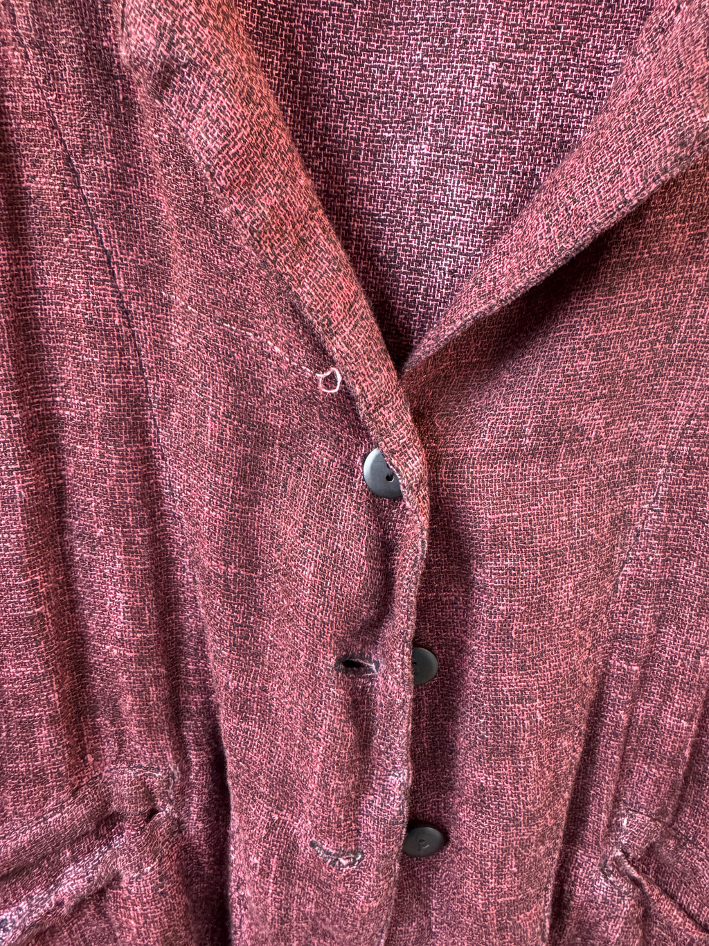 T2T Cynthia Ashby Burgundy Jacket Size 1 (runs generous)