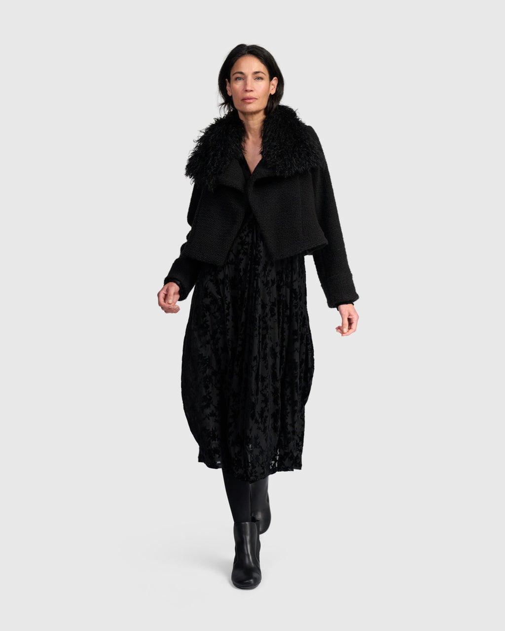 Alembika Black Boucle Jacket