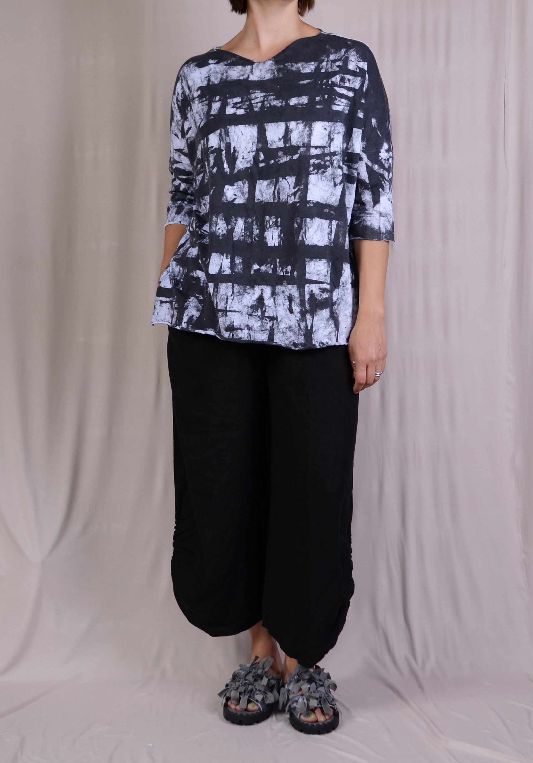 Cynthia Ashby Jay Tee Hand Painted