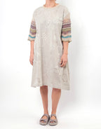 M. & Kyoko Beige Knit Dress