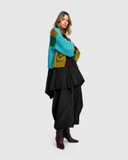 Alembika Knit Sweater in Wine