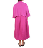 Gerties Gored Dress in Very Berry