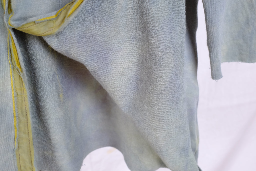 Robin Kaplan Italian Knit Cardigan in Blue/Green