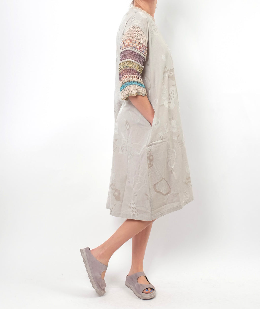 M. & Kyoko Beige Knit Dress