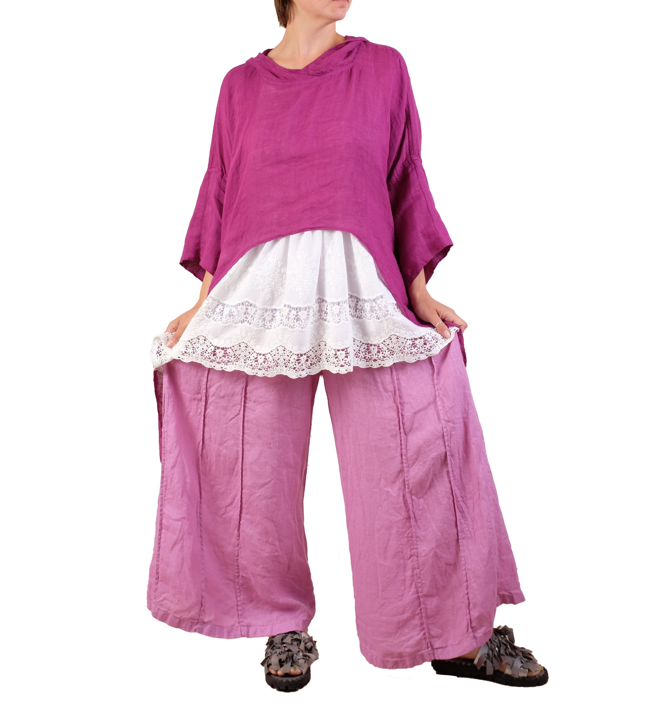 Bodil A Line Pant in Wisteria