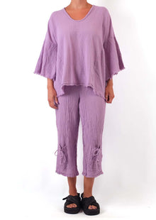  Oh My Gauze Sammy Pant in Orchid