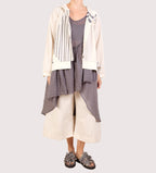 Bodil Graphite Ruffle Tank Dress