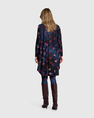 Alembika Polka Dot Top in Midnight