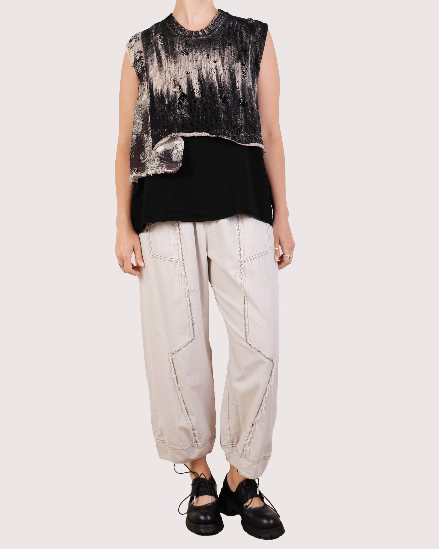 Serienumerica Hand Painted Top