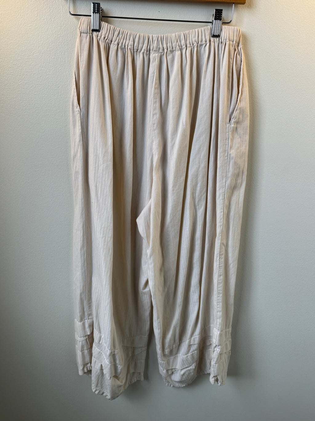 T2T Krista Larson Cream Pants One Size