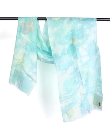  Mieko Mintz Linen Cloud Tie Dye Scarf