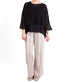 Cutloose Wide Leg Long Pant in Pearly