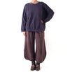 Bodil Mixed Pant in Mushroom