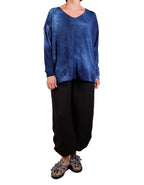 Privatsachen Ethikleise Shirt in Blue Tie Dye