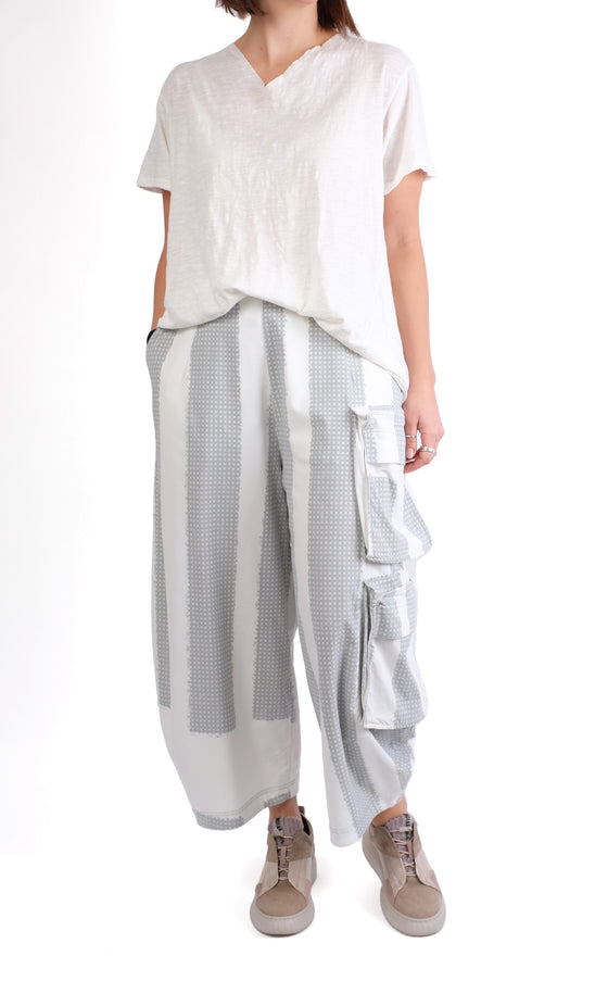 Rundholz Black Label Grey Print Trousers