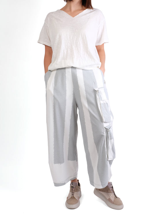 Rundholz Black Label Grey Print Trousers