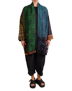 Mieko Mintz Jacquard Silk Kantha Haori Jacket