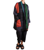 Mieko Mintz Jacquard Silk Kantha Haori Jacket