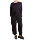Mieko Mintz Muji Patch Kantha Straight Pants